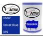 Preview: BMW, Velvet Blue, 379: 500ml Lackdose, von ATW Autoteile West.